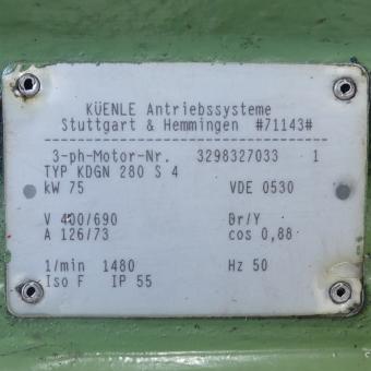 Three-phase motor 