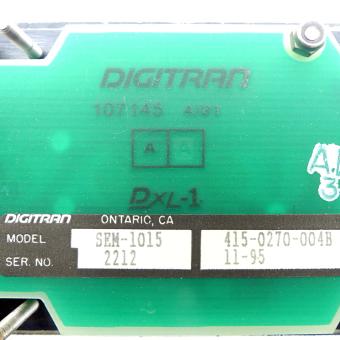 Hurco operator circuit board SEM-1015 415-0270-004B Used