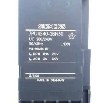 Timing relay 7PU 