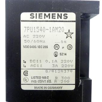 Timing relay 7PU 