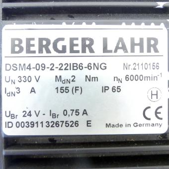 Servomotor DSMA-09-2-22IB6-6NG 