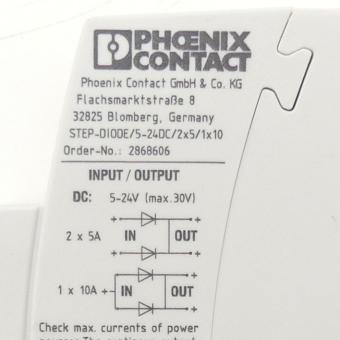DIN rail redundancy module 