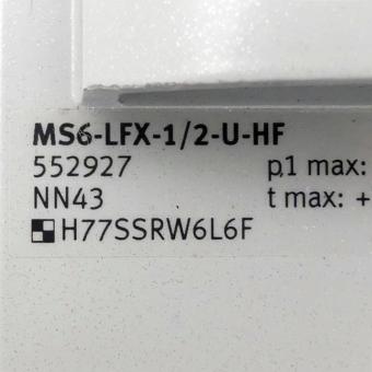 Aktivkohlefilter MS6-LFX-1/2-U-HF 