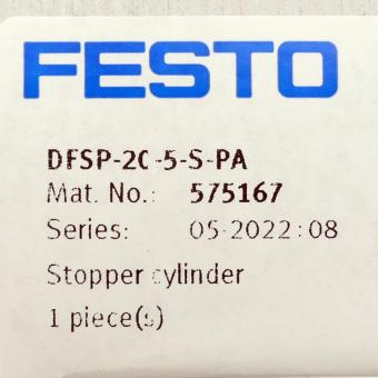 Stopperzylinder DFSP-2C-5-S-PA 