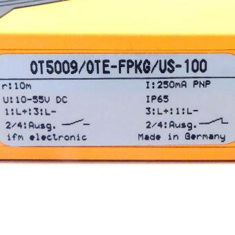 Through-beam sensor transmitter OT5009 