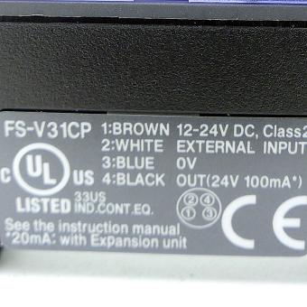 Lichtleiter-Messverstärker FS-V31CP 