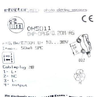 Reflexlichtschranke OH5011 