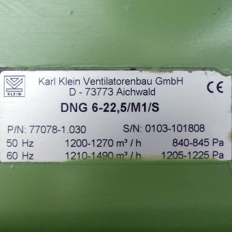 Ventilator mit Motor DNG 6-22,5/M1/S 