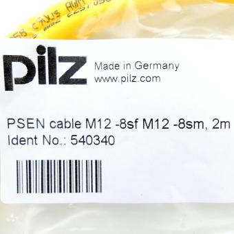 PSEN cable M12-8sf M12-8sm, 2m 