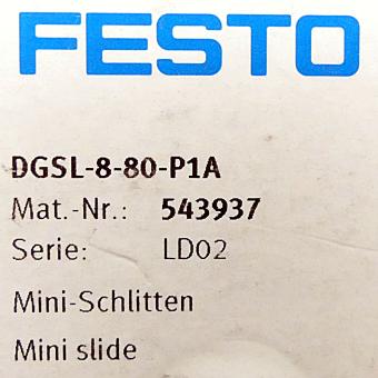 Mini-Schlitten DGSL-8-80-P1A 