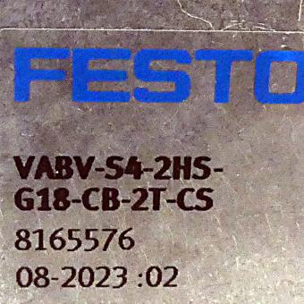 Verkettungsplatte VABV-S4-2HS-G18-CB-2T-CS 