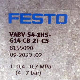 Interlinking plate VABV-S4-1HS-G14-CB-2T-CS 