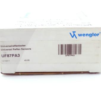 Universal reflex switch UF87PA3 