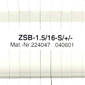 Basisklemmblock ZSB-1.5/16-S/+/- 