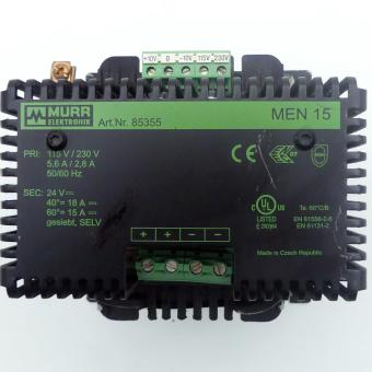 Power Supply MEN 15 