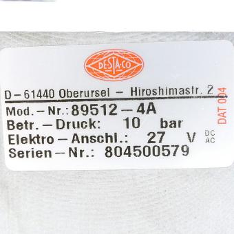 Pneumatischer Schwenkspanner 89512-4A  Neu