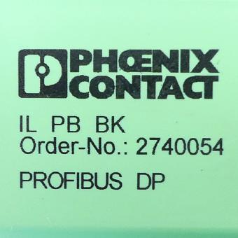 Profibus DP IL PB BK 