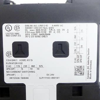 Power contactor  Used