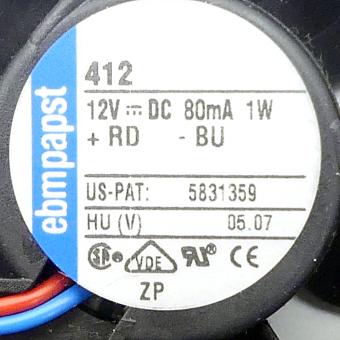 2 Stück Axiallüfter  Gebraucht