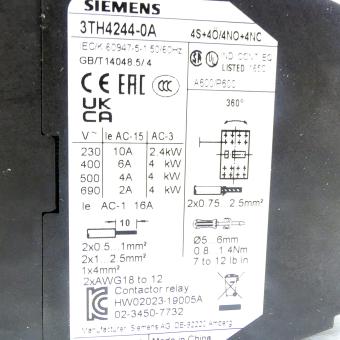 Contactor relay  New FS