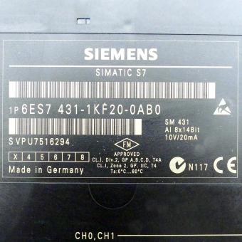 SIMATIC S7-400 Analogeingabe SM 431 