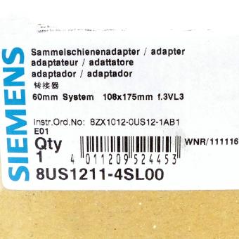 Sammelschienenadapter 60mm 