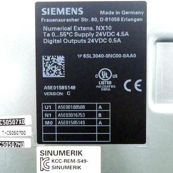 SINAMICS Erweiterungsmodul NX10 