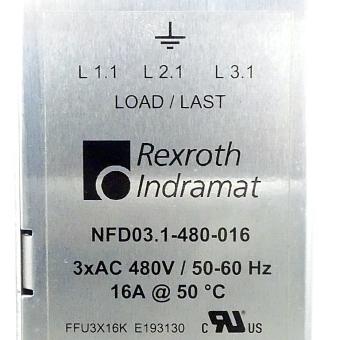 Netzfilter NFD03.1-480-016 