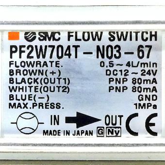 Digital Flow Switch PFW704T-N03-67 