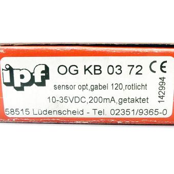 Gabellichtschranke OG KB 03 72 