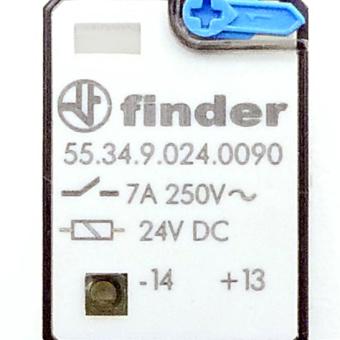 9 Pieces Plug-in relay 24 V/DC 7 A 