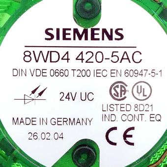 Continuous light element green 8WD4 420-5AC 