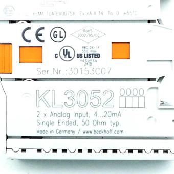 2-Channel-analog-input bus terminal  Refurbished