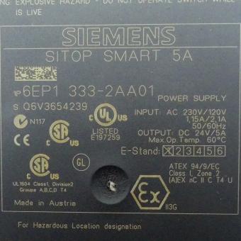 SITOP SMART 5A 6EP1 333-2AA01 