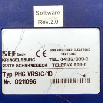 Control panel VRS1-C  