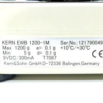 Precision balance EWB 1200-1M 