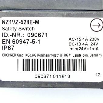 Safety switch NZ1VZ-528E-M 