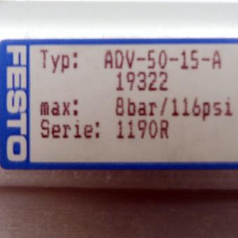Pneumatikzylinder ADV-50-15-A 