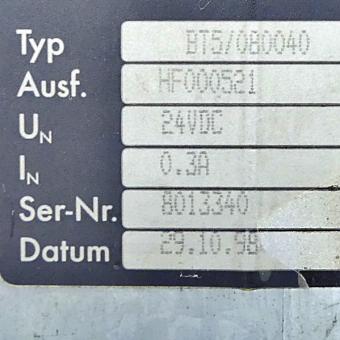 Profibus Panel BT5/080040 