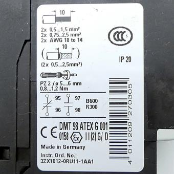 Überlastrelais 3RU1116-0JB1 