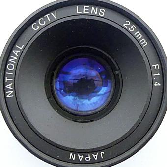 TV Objective lens F1.4 / 25 mm 