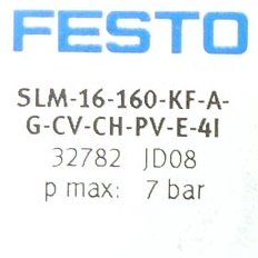 Lineareinheit SLM-16-160-KF-A-G-CV-CH-PV-E-4l 
