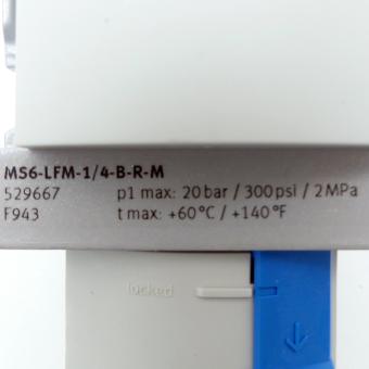 Ultra-fine filter MS6-LFM-1/4-B-R-M 