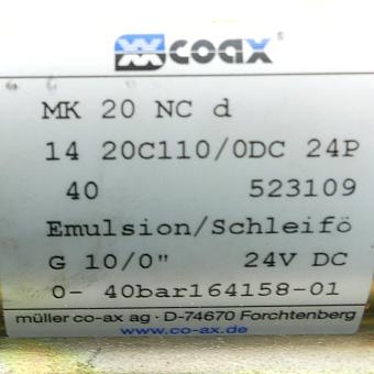 Directional valve MK 20 NC d 