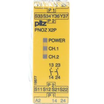 Safety Relay PNOZ X2P 24VACDC 2n/o PNOZX2P24VACDC 2n/o  