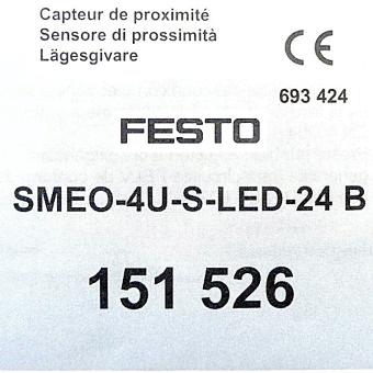 Näherungsschalter SMEO-4U-S-LED-24-B 