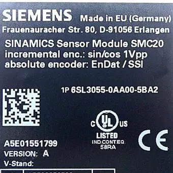 SINAMICS Sensor module SMC20 