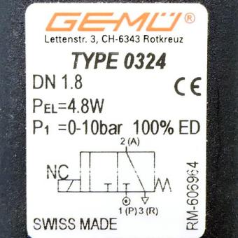 Pilot Solenoid Valve  New FS
