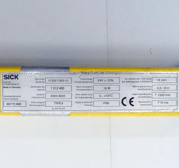 Sicherheitsvorhang Empfänger FGSE1350-12 