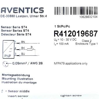 Proximity switch ST4-PN-M08U-030 